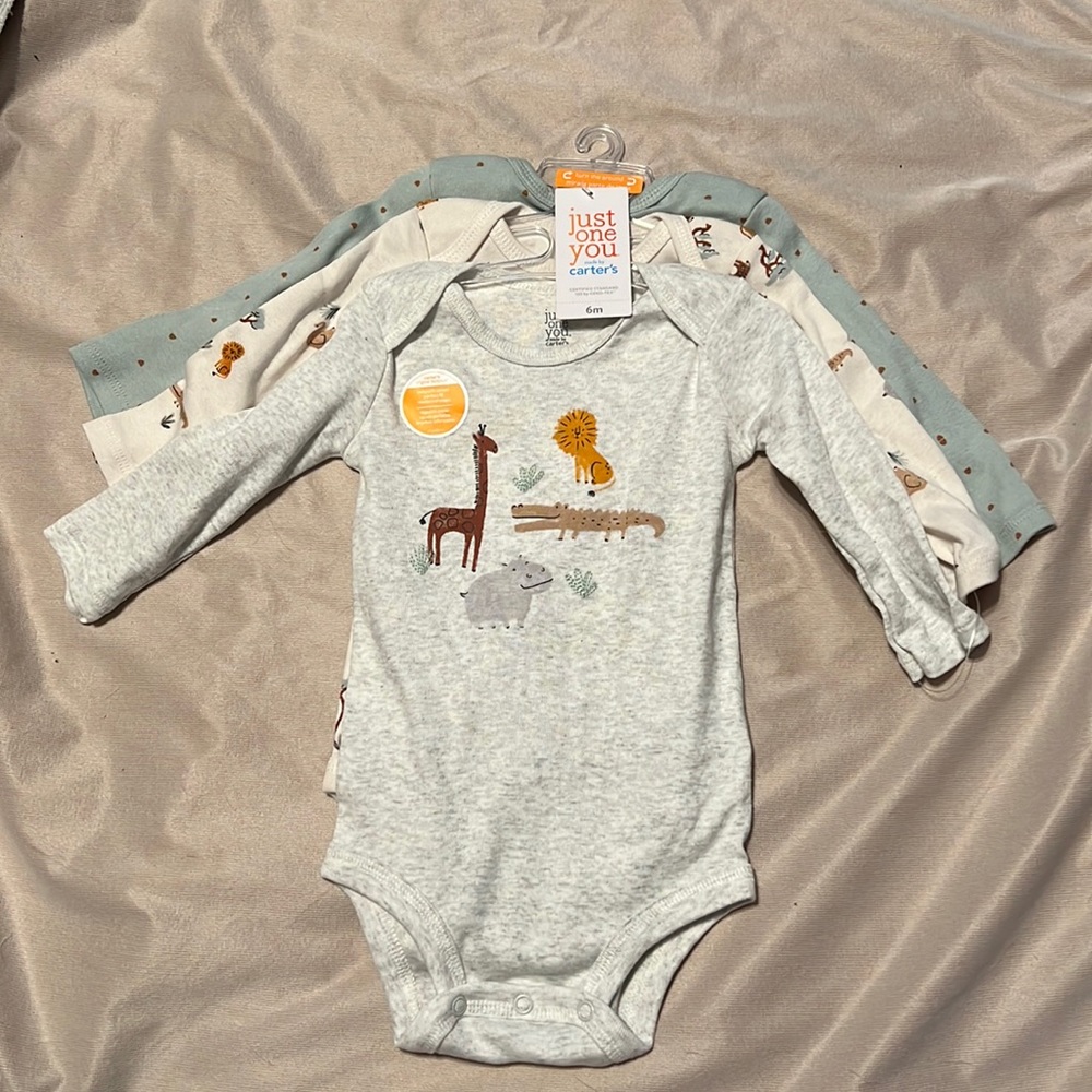 Just one you by Carter’s 6m long sleeve bodysuits